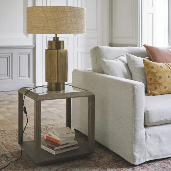 Refined Aged Latin Lamp Base - Image 2