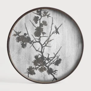20335 - Blossom wooden tray - Trays - Main Image