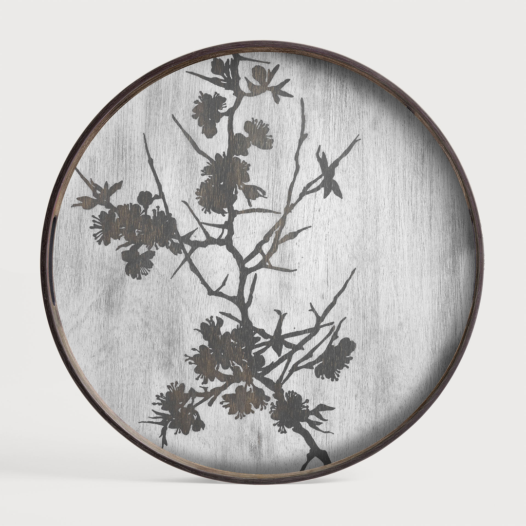 20335 - Blossom wooden tray - Trays - Main Image