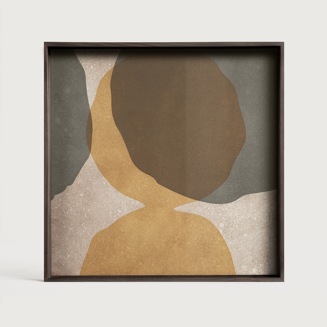 20544 - Overlapping Dots glass tray - Trays - Main Image