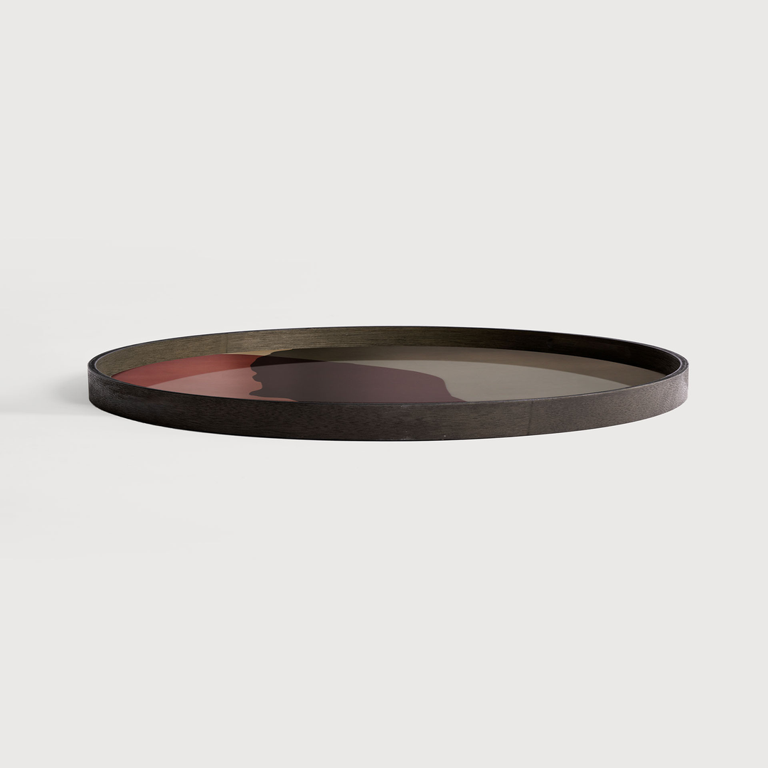 20908 - Combined Dots glass tray - Trays