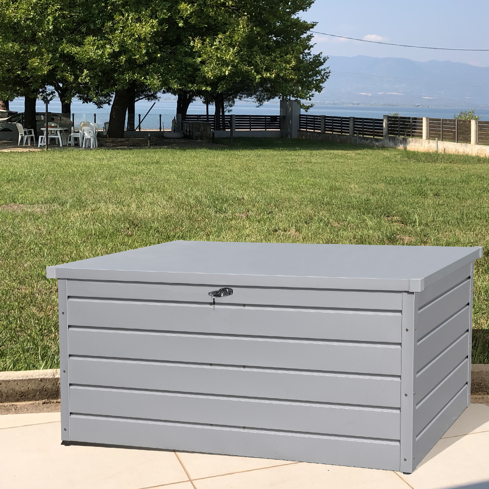 Oliveira Decor Furniture Outdoor Storage Box Cupboard Cupboards Boxes Deck Cushion Terrace Balcony Garden Weatherproof