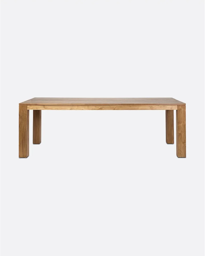 GENESIS dining table in recycled teak wood - 111032