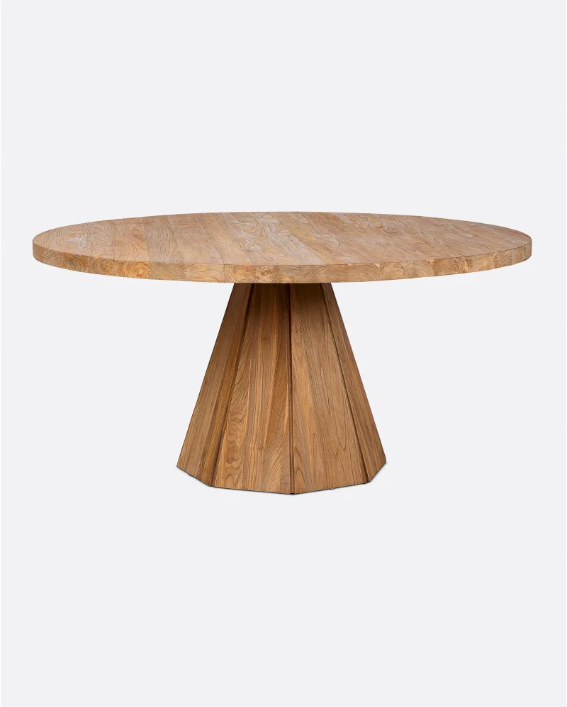 JATI dining table in reclaimed teak wood x high - 111171