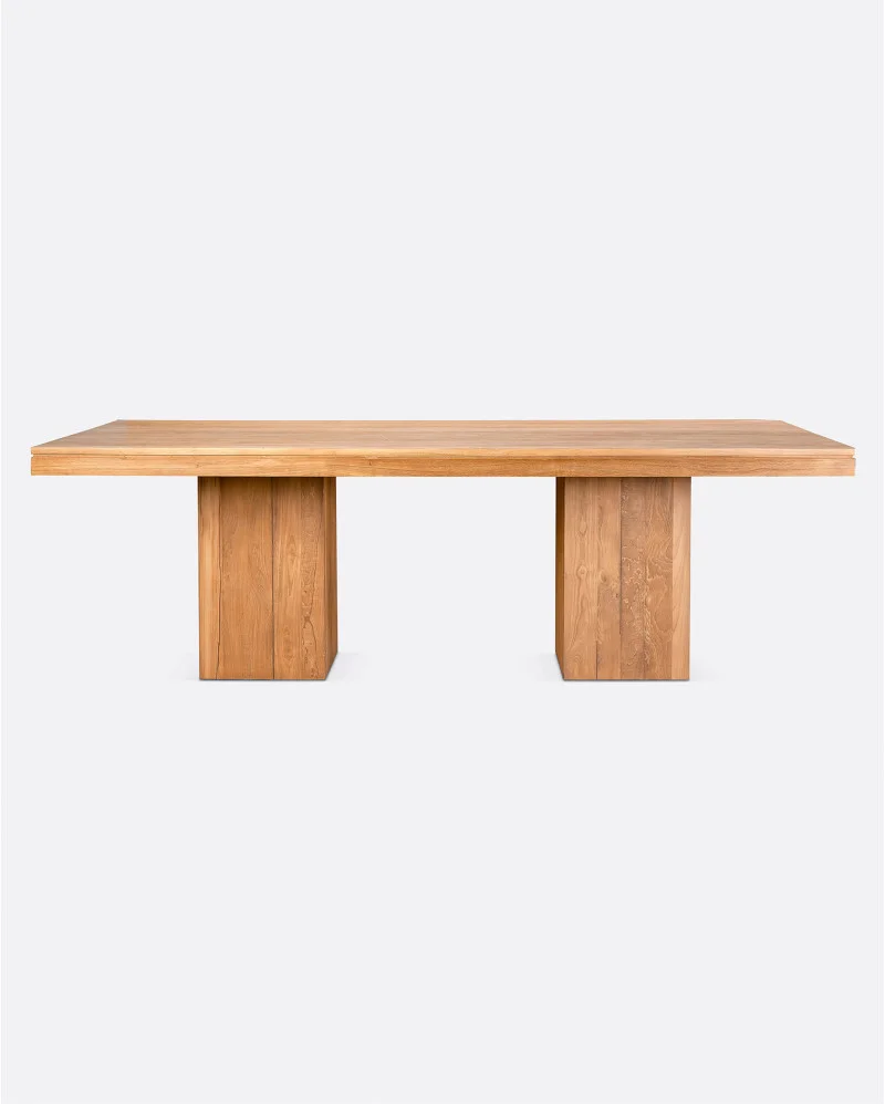 KERBANG dining table in recycled teak wood - 111271
