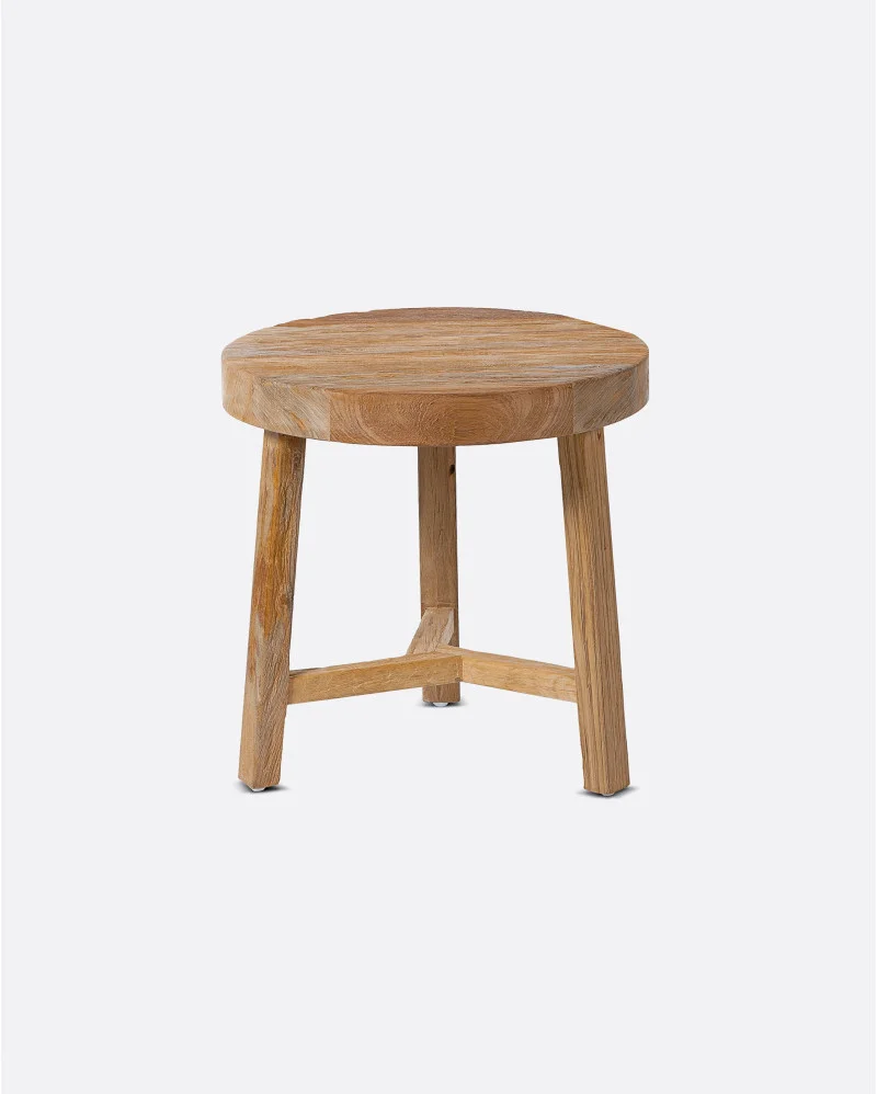 KYRO side table in recycled teak wood x high - 113101