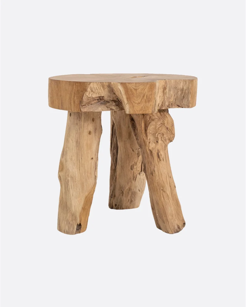 ERUPTA side table in teak root - 113122
