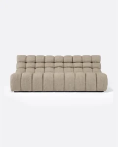 CHOPIN 4-seater modular sofa in recycled olefin in natural colour - 125034