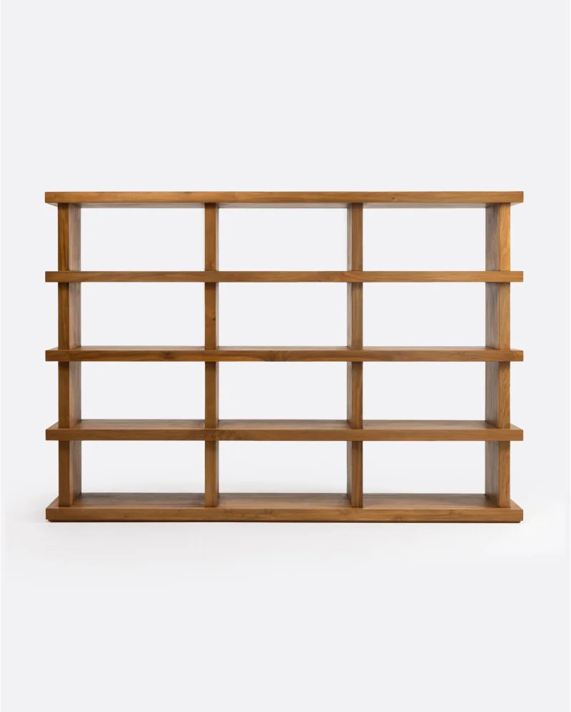 DUMAI bookcase in recycled teak wood - 131145