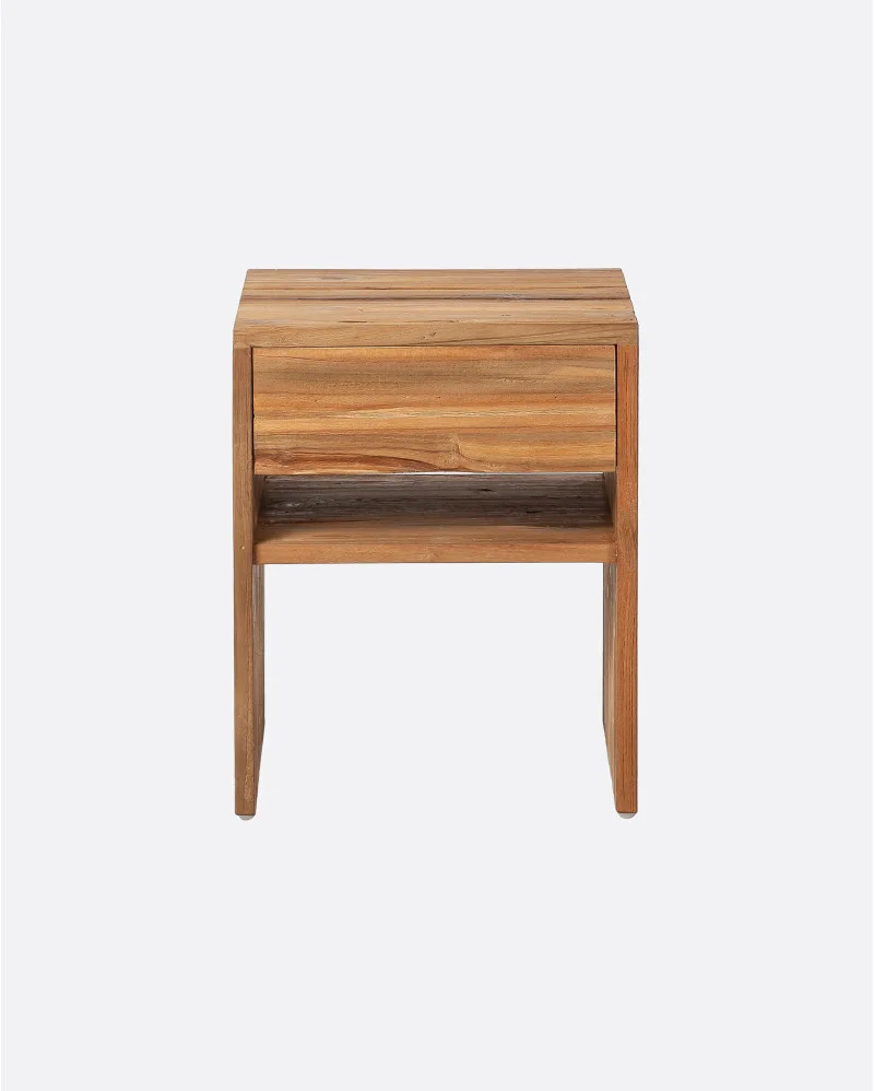 EROSI bedside table in recycled teak wood - 141051