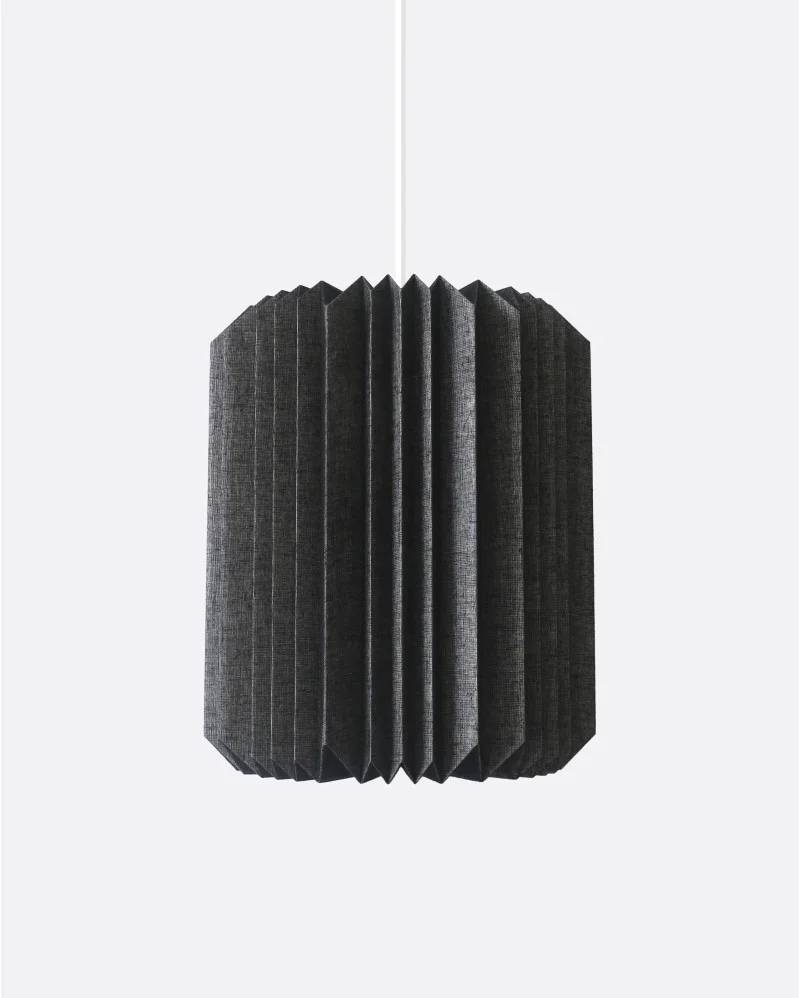 KADULA fabric ceiling lamp black color - 211313