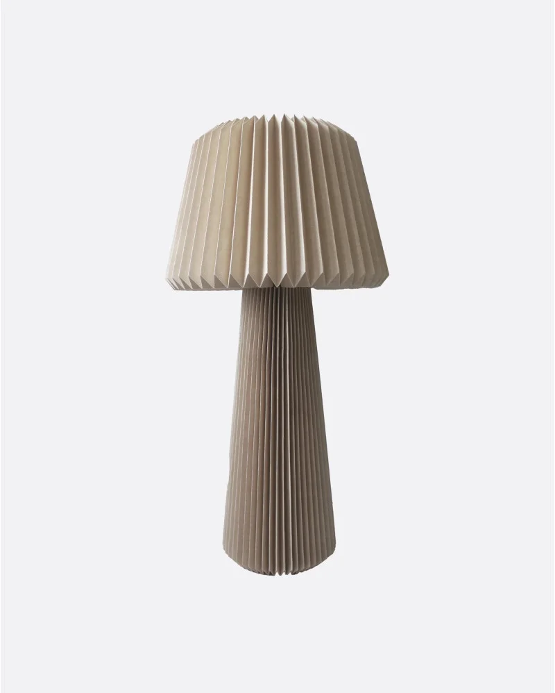 BAREDI fabric table lamp natural color - 231227