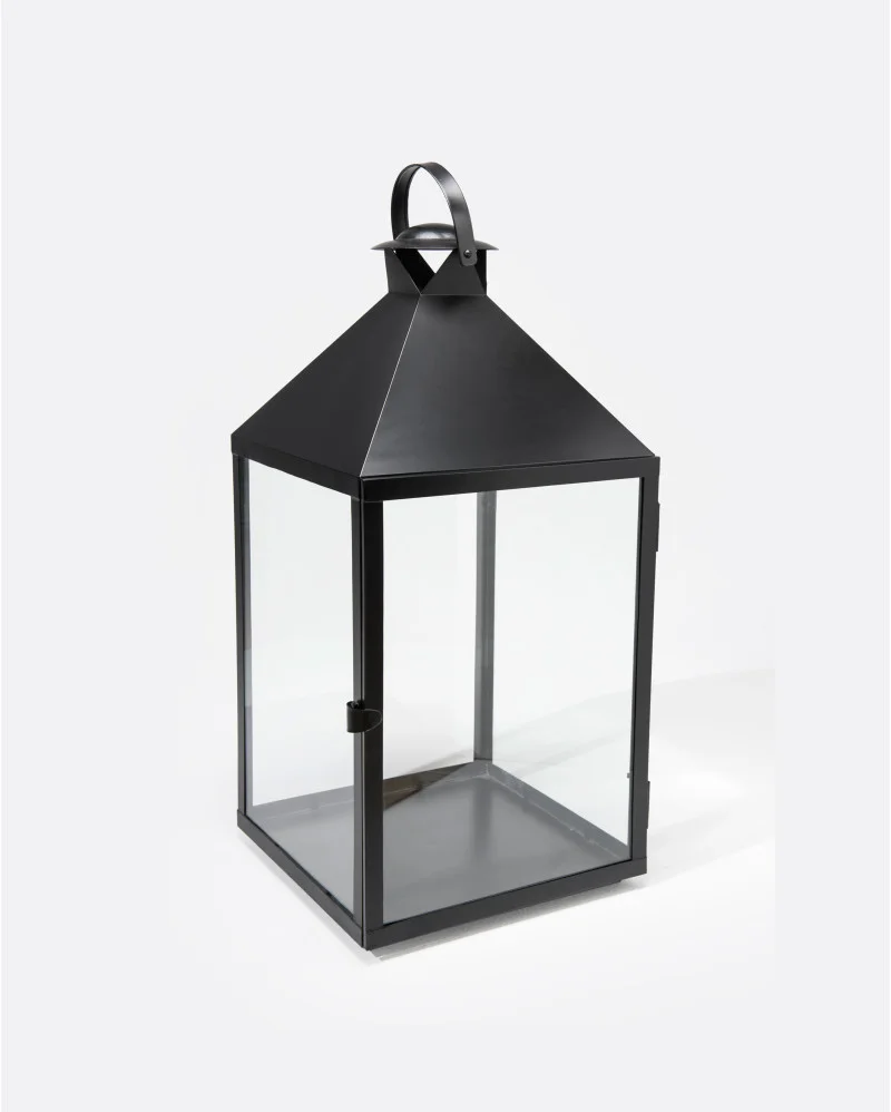 FAR iron and glass candle holder - 252032