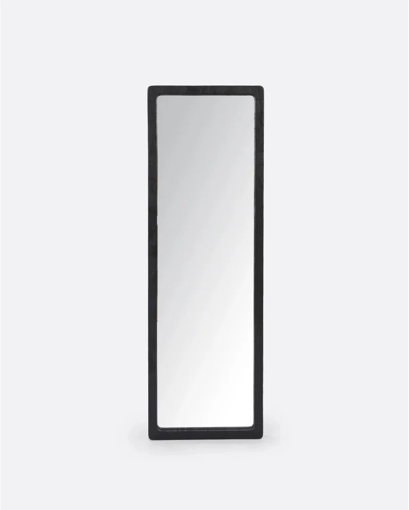 TAMBORA mirror in recycled teak wood - 331081