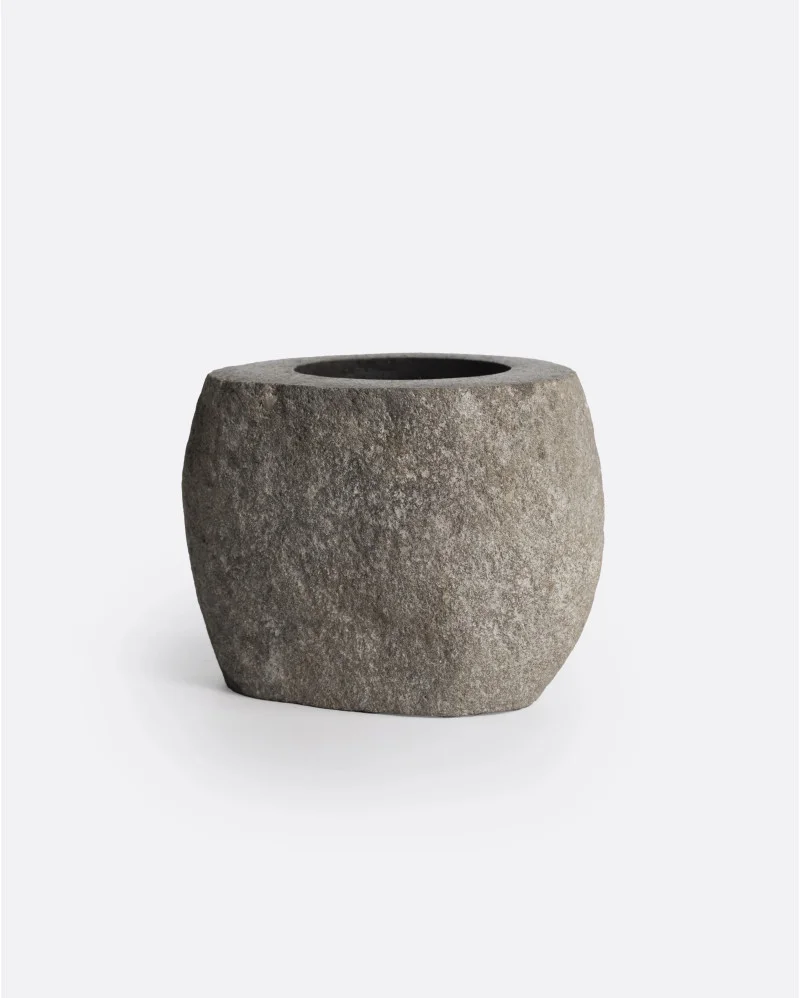 KIMIA bowl in stone in natural colour - 341063