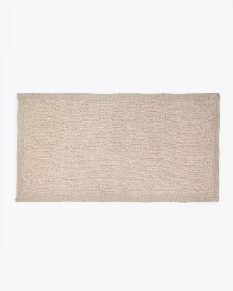CHAKAN rug in linen and cotton - 371391