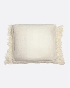 BADA cushion cover in linen in white colour - 372142