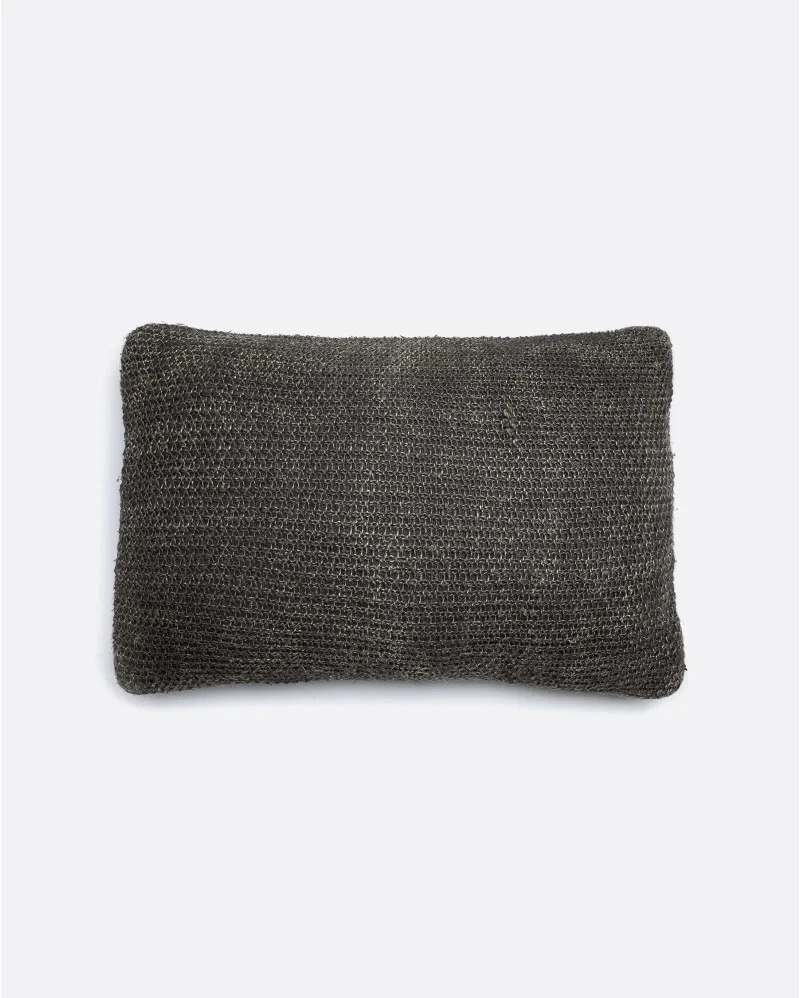 KOTA cushion cover in linen in black colour - 372431