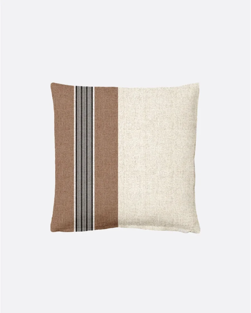 BANDA linen cushion cover rust color - 372772