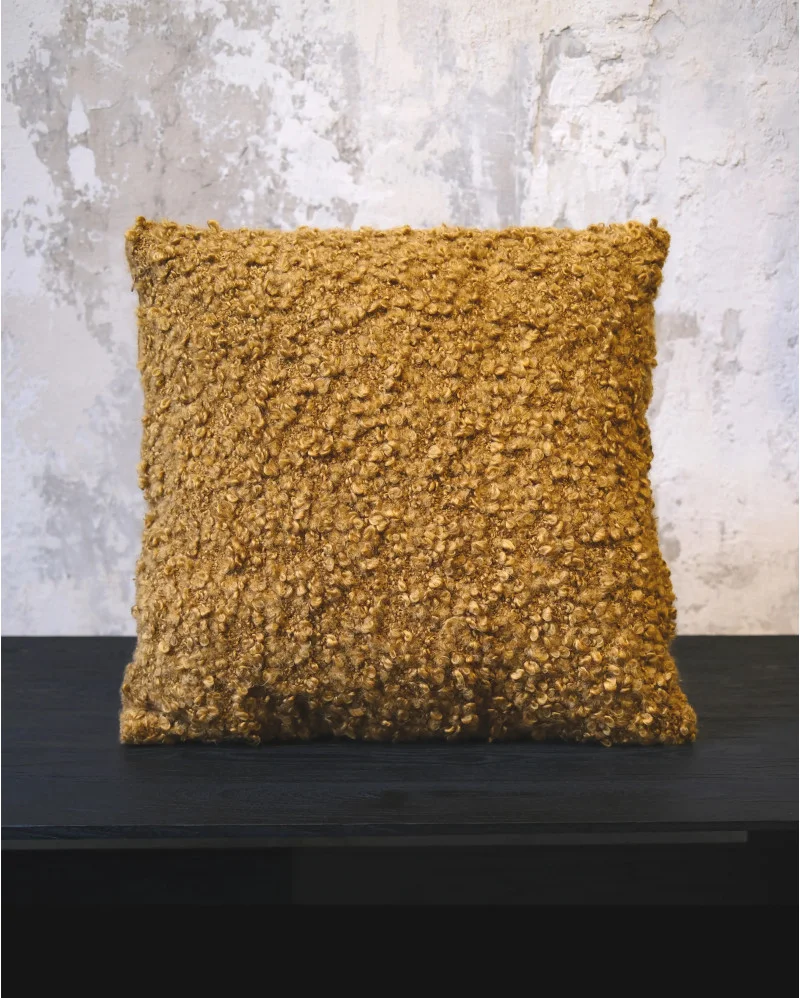 DHANA cushion cover mustard color - 372782