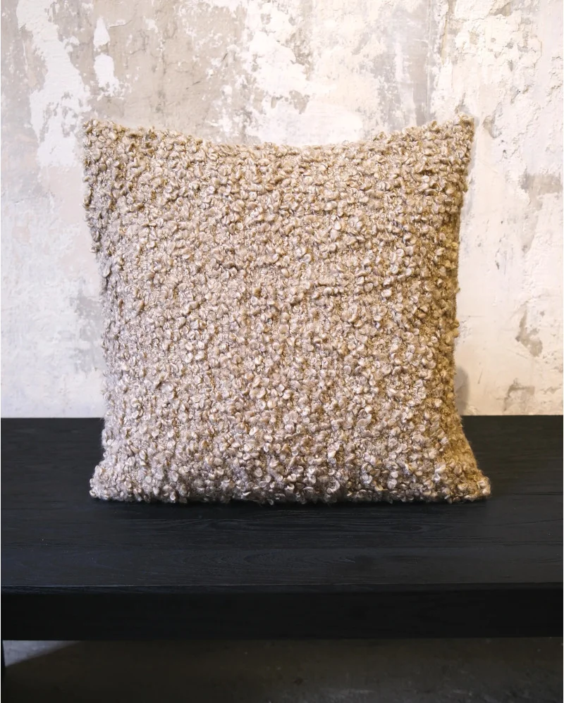 DHANA cushion cover taupe color - 372784