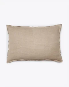 KAURA linen cushion cover in natural - 372802
