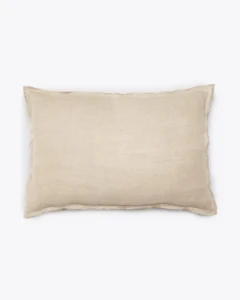 KAURA linen cushion cover in cross - 372804