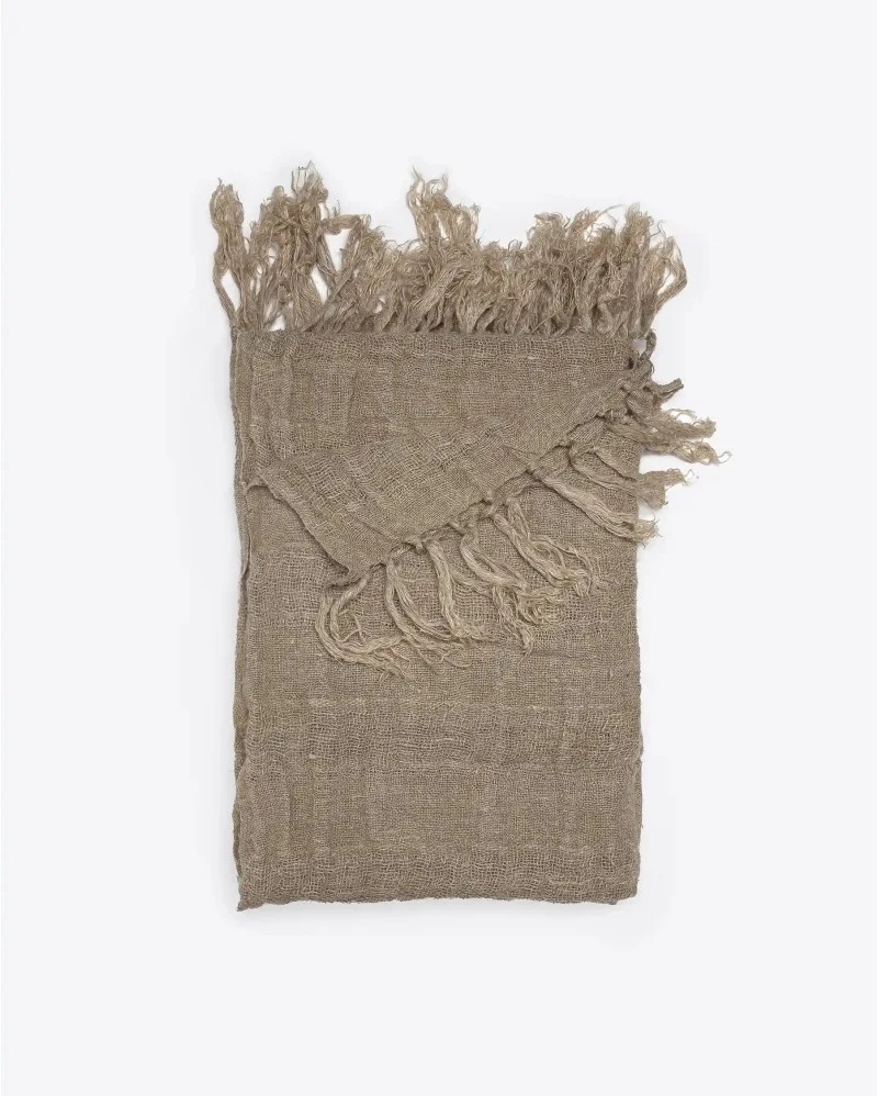 AKOT plaid in linen - 373342