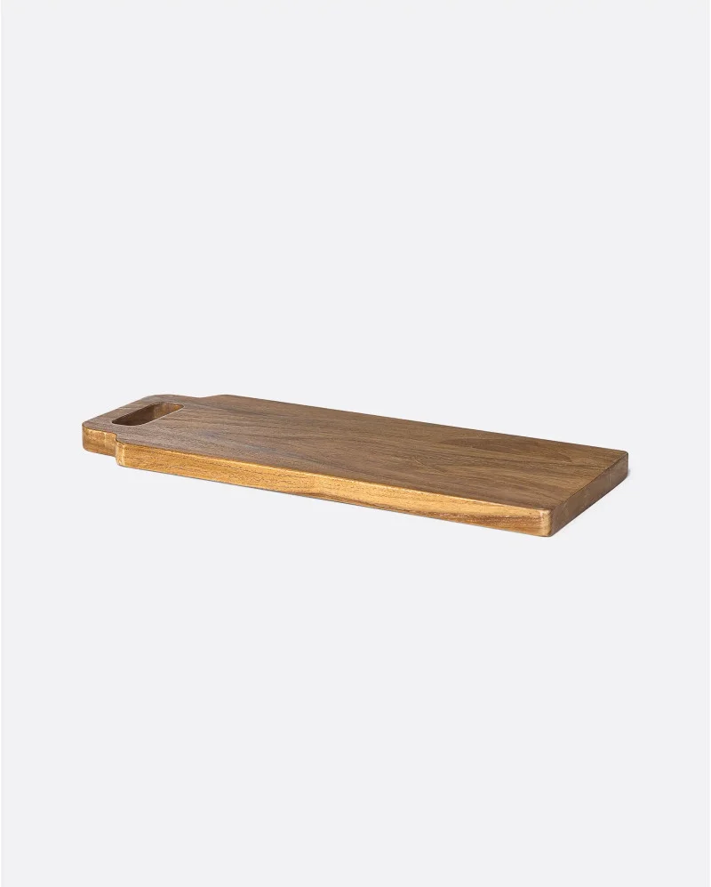 NEW FRIENDS cutting board in recycled teak wood - 411081
