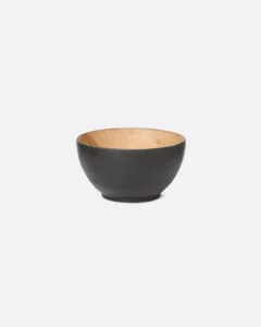 BURNED bowl in teak root x high - 441021
