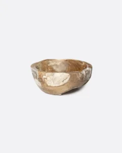 IRREG bowl in teak root x high - 441051