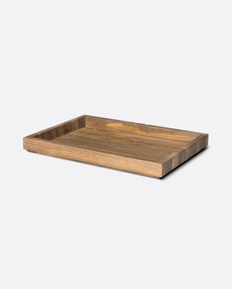 PERFECT tray in recycled teak wood - 452051