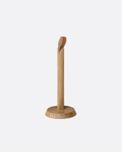 PAPER ROLL roll holder in recycled teak wood - 461031