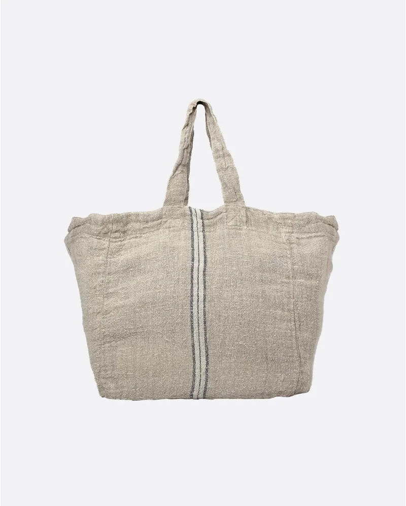 BIKANER tote bag in linen - 811033