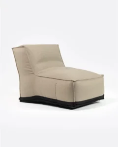 CACCINI 1-seater outdoor sofa in natural colour - 913261
