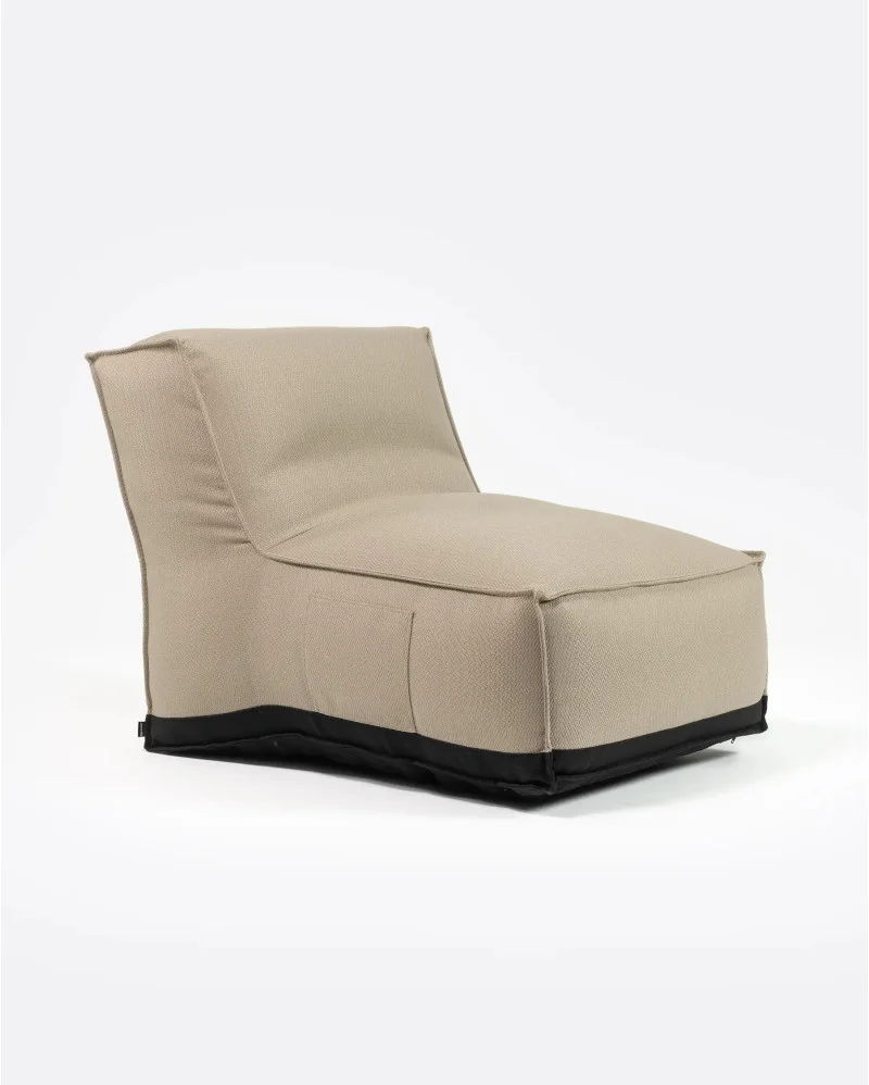 CACCINI 1-seater outdoor sofa in natural colour - 913261