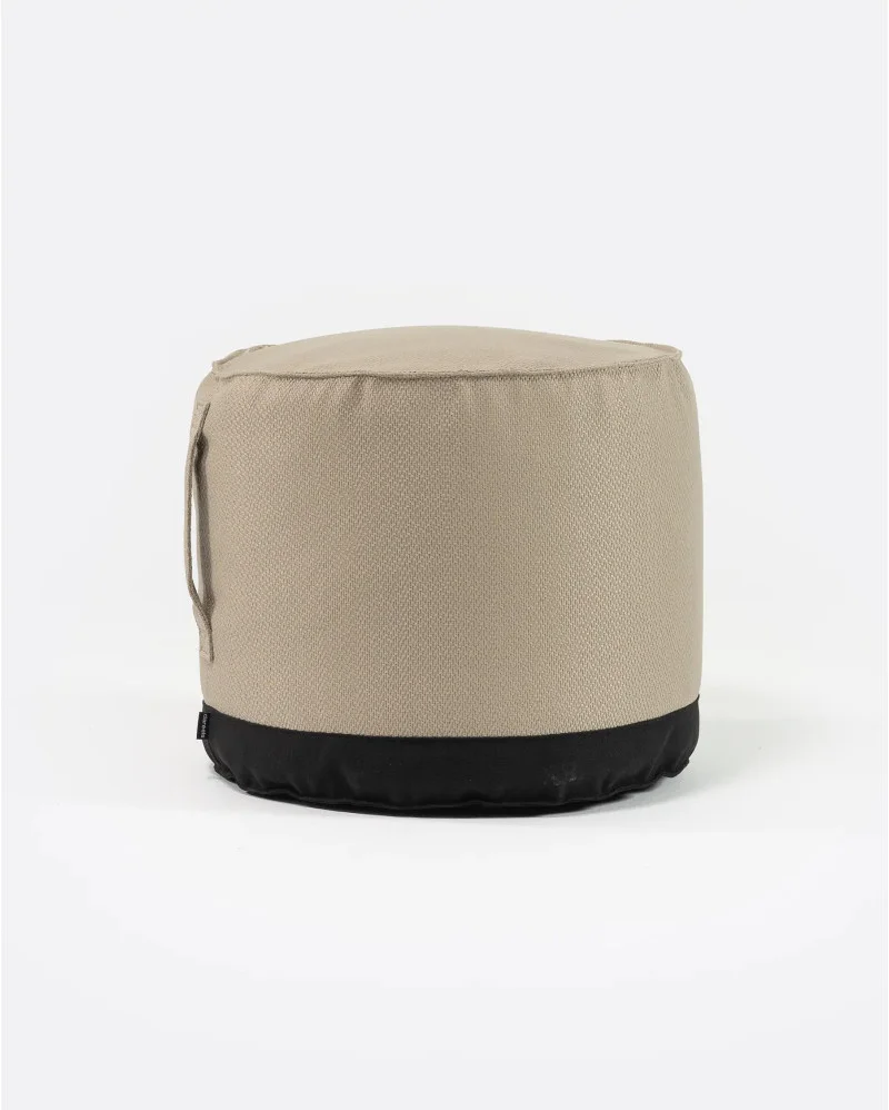 CACCINI outdoor pouffe x height in natural colour - 913263