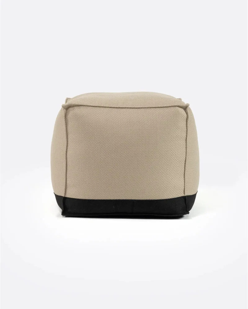 CACCINI outdoor pouffe in natural colour - 913264