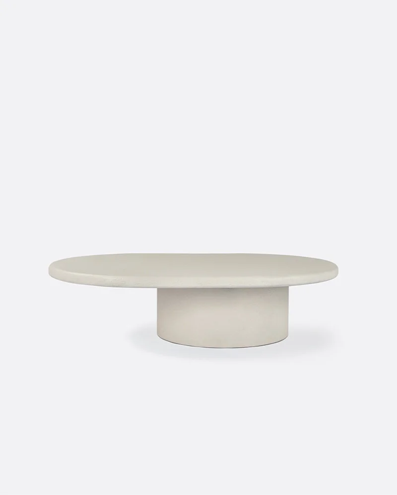 CLAUDE Outdoor center table in concrete x high - 112201