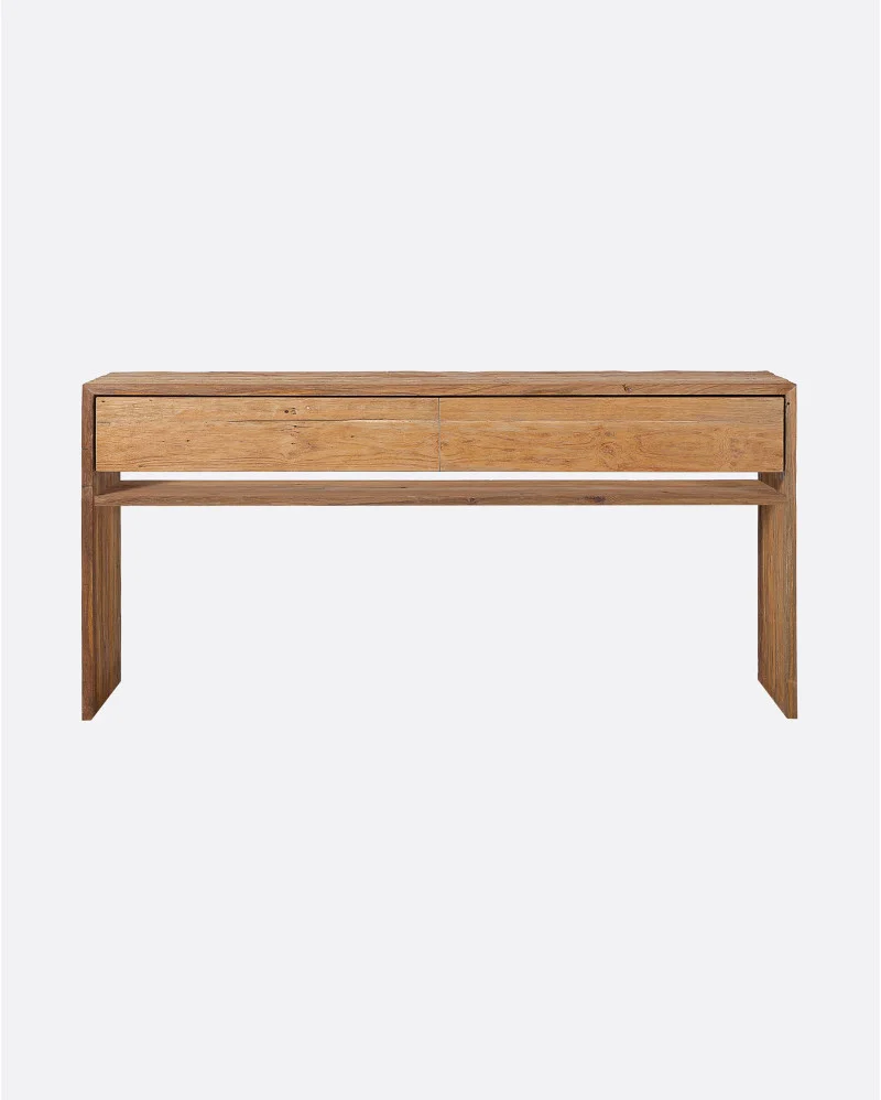 EROSI console in recycled teak wood - 114081