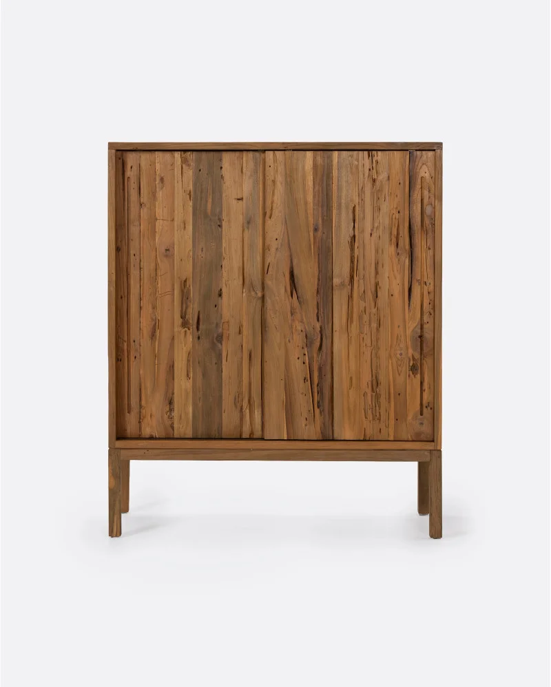 EROSI cabinet in recycled teak wood in natural colour - 132072