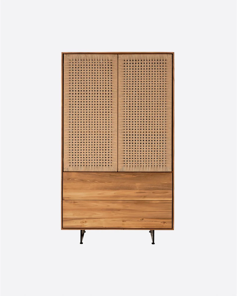 CORA cabinet in teak wood