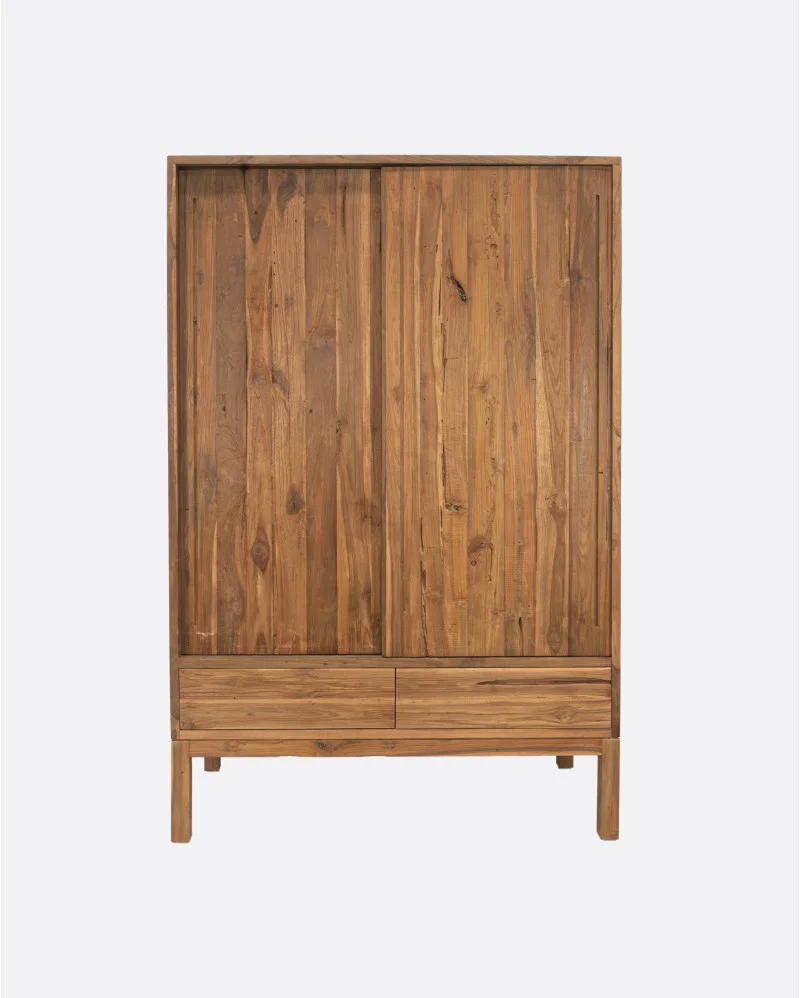 EROSI wardrobe in recycled teak wood - 135001