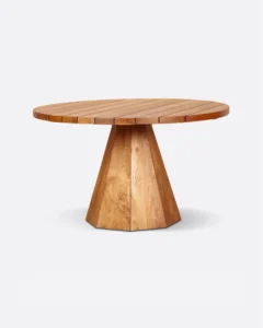 JATI Outdoor dining table in teak wood x high - 911051