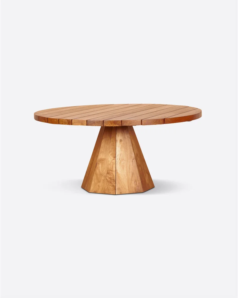 JATI outdoor coffee table in teak wood x high - 912061