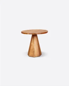 JATI outdoor side table in teak wood x high - 912062