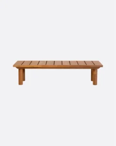 TOPRAK outdoor coffee table in teak wood - 912071