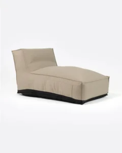 CACCINI outdoor chaise longue in natural colour - 913262