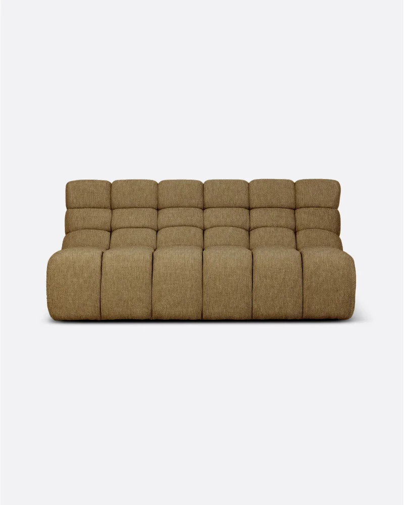 CHOPIN 2/3-seater modular outdoor sofa in recycled olefin in Sand colour - 913416