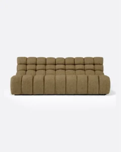 CHOPIN 4-seater modular outdoor sofa in recycled olefin in Sand colour - 913417